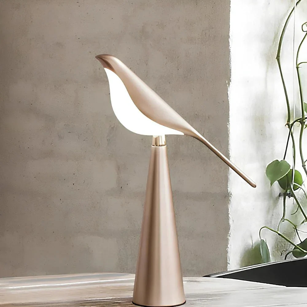 Glowvio | Whimsical Magpie Accent Lamp With Rotatable Head