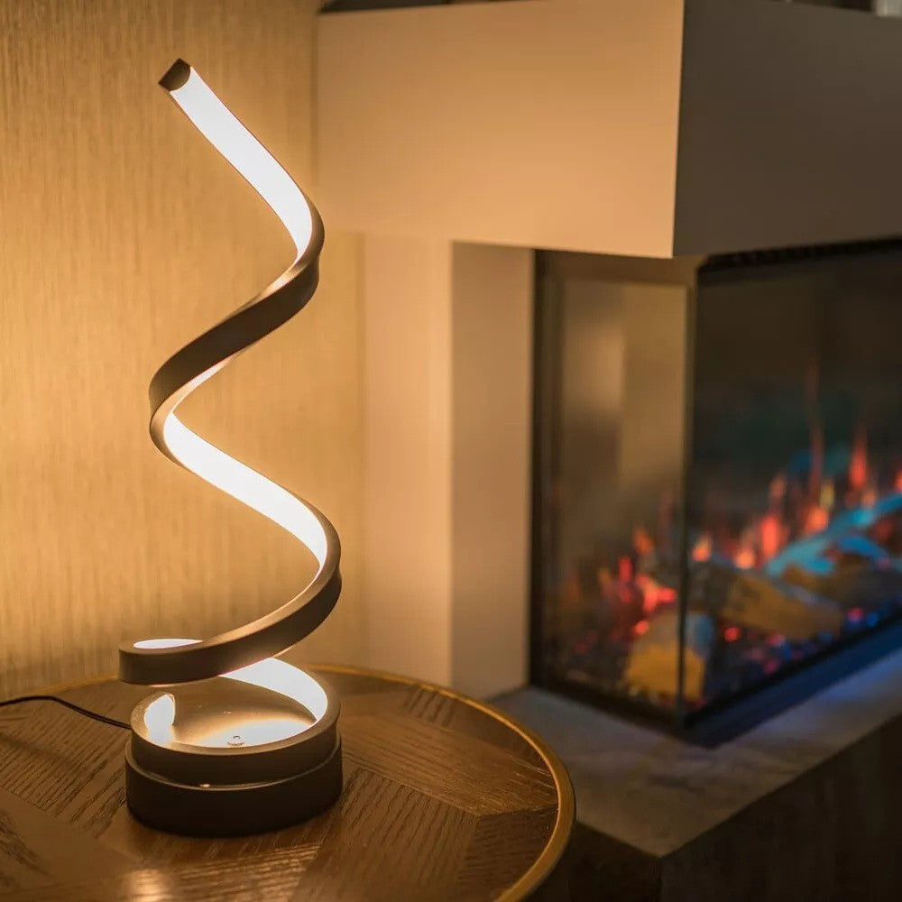 Spira | Sculptural Spiral LED Table Lamp