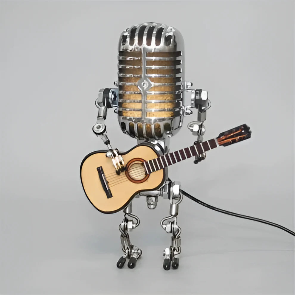 LytIQ | Retro Robot Guitar Desk Lamp