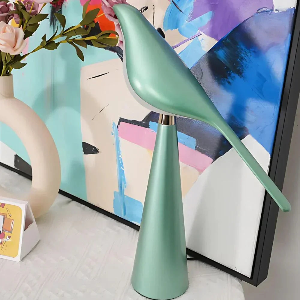 Glowvio | Whimsical Magpie Accent Lamp With Rotatable Head