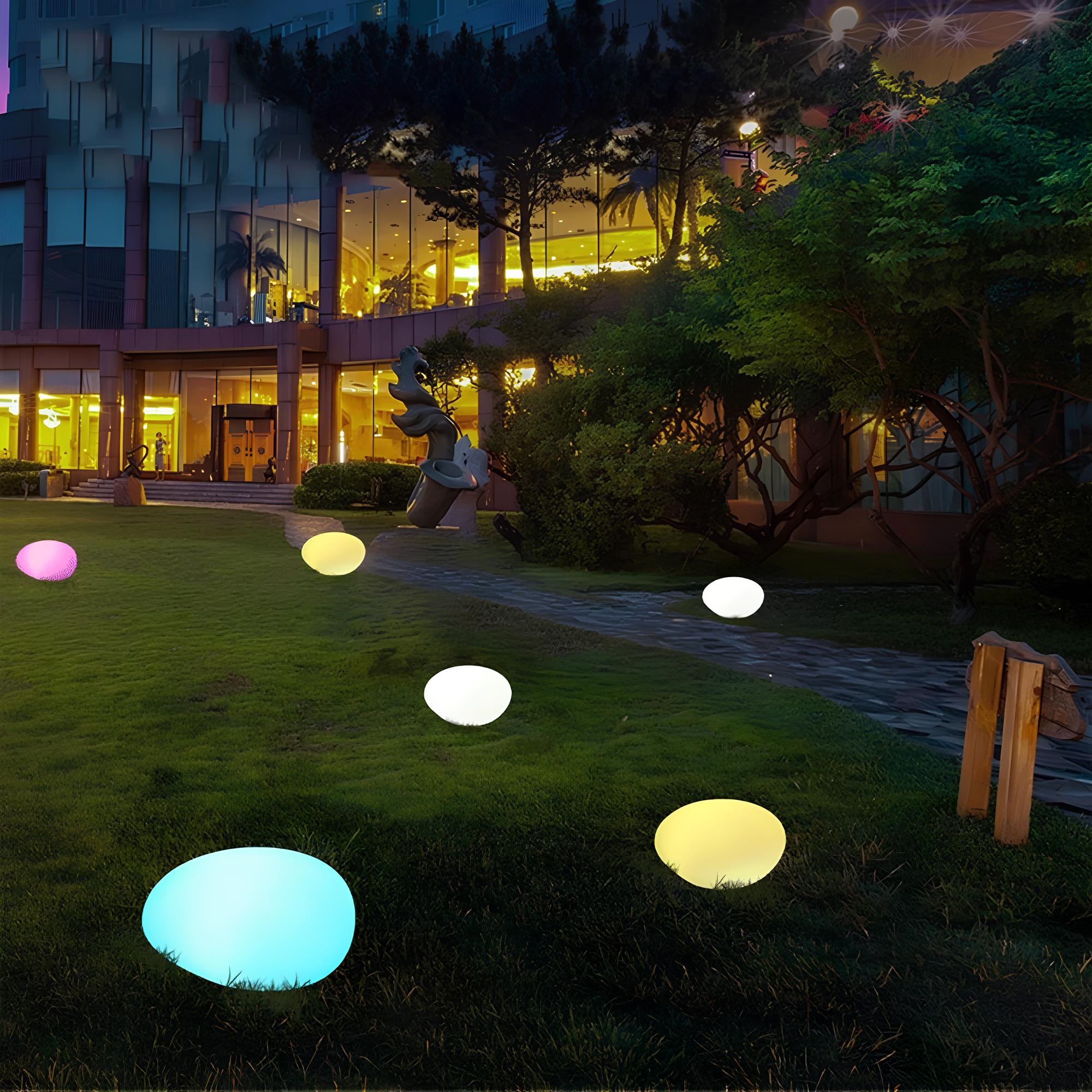 Solaria | Garden light in pebble look