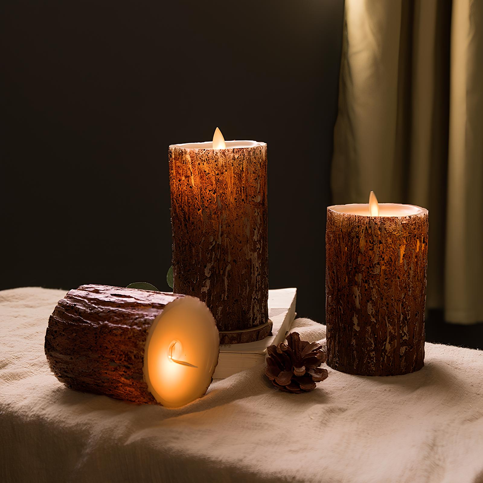 Solairis | Elegant Flameless LED Candles With Realistic Glow