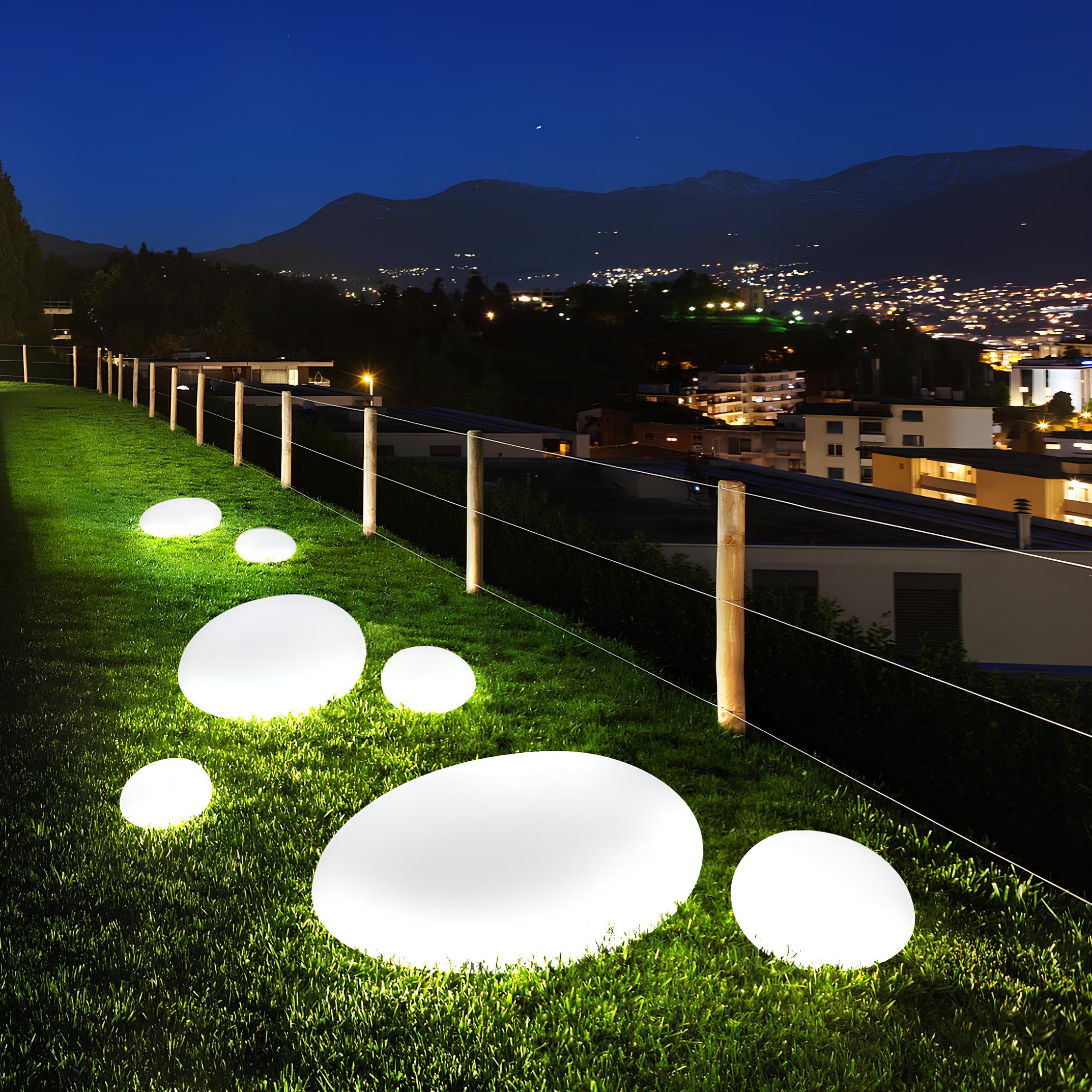 Solaria | Garden light in pebble look