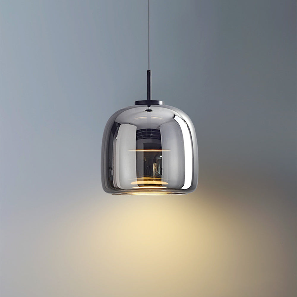 Virella | Retro LED Pendant Lights with Glass Dome