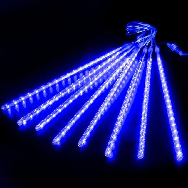 Auralisse | Meteor Shower Outdoor LED Lights for Festive Evenings