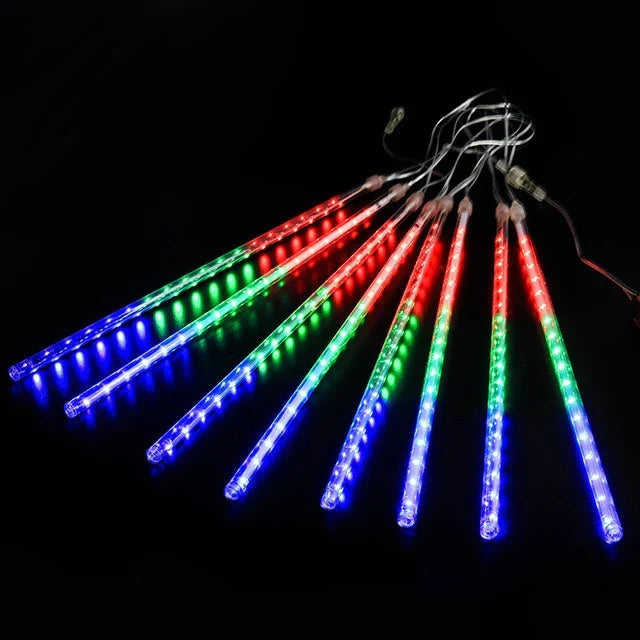 Auralisse | Meteor Shower Outdoor LED Lights for Festive Evenings