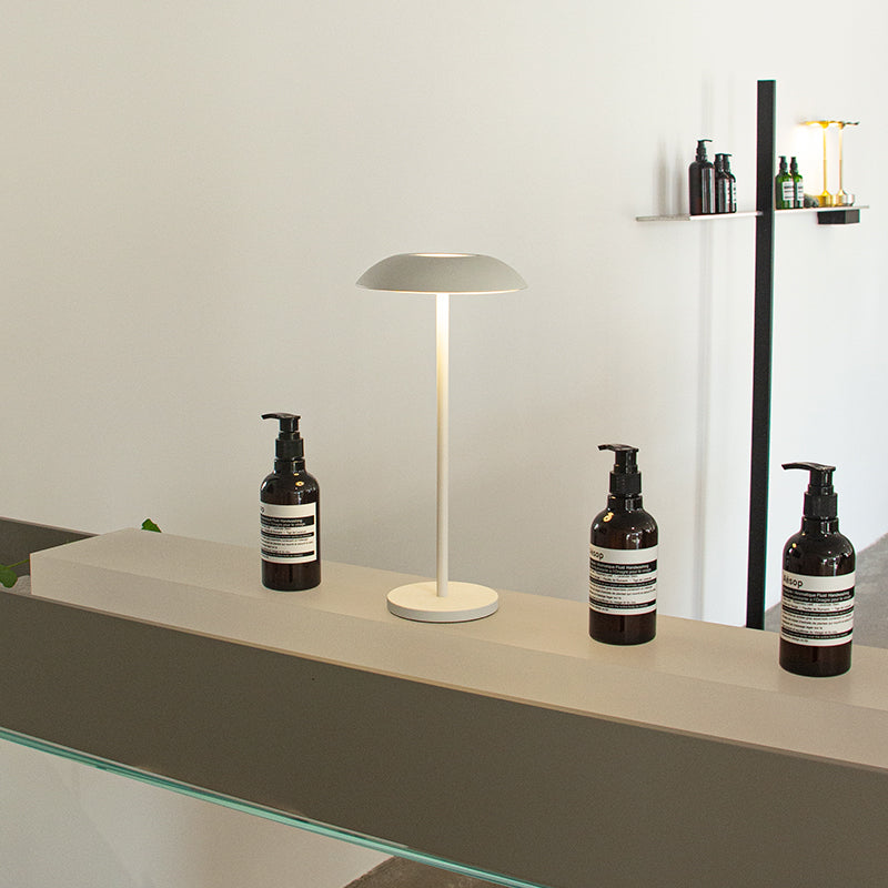 Auralyte | Rechargeable Touch-Control Iron Lamp
