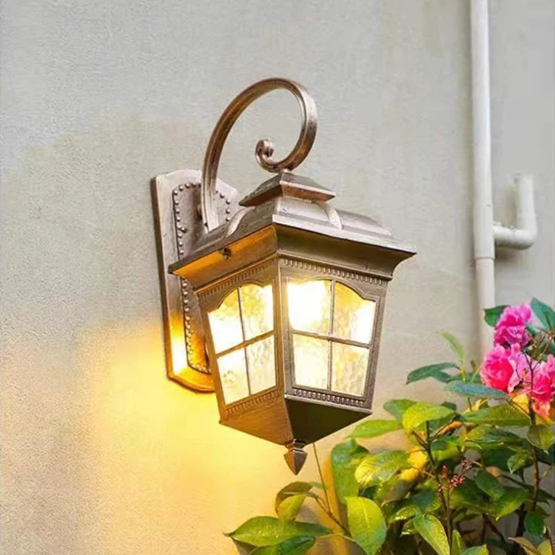 Brightique | Modern Outdoor Wall Light With Warm Glow