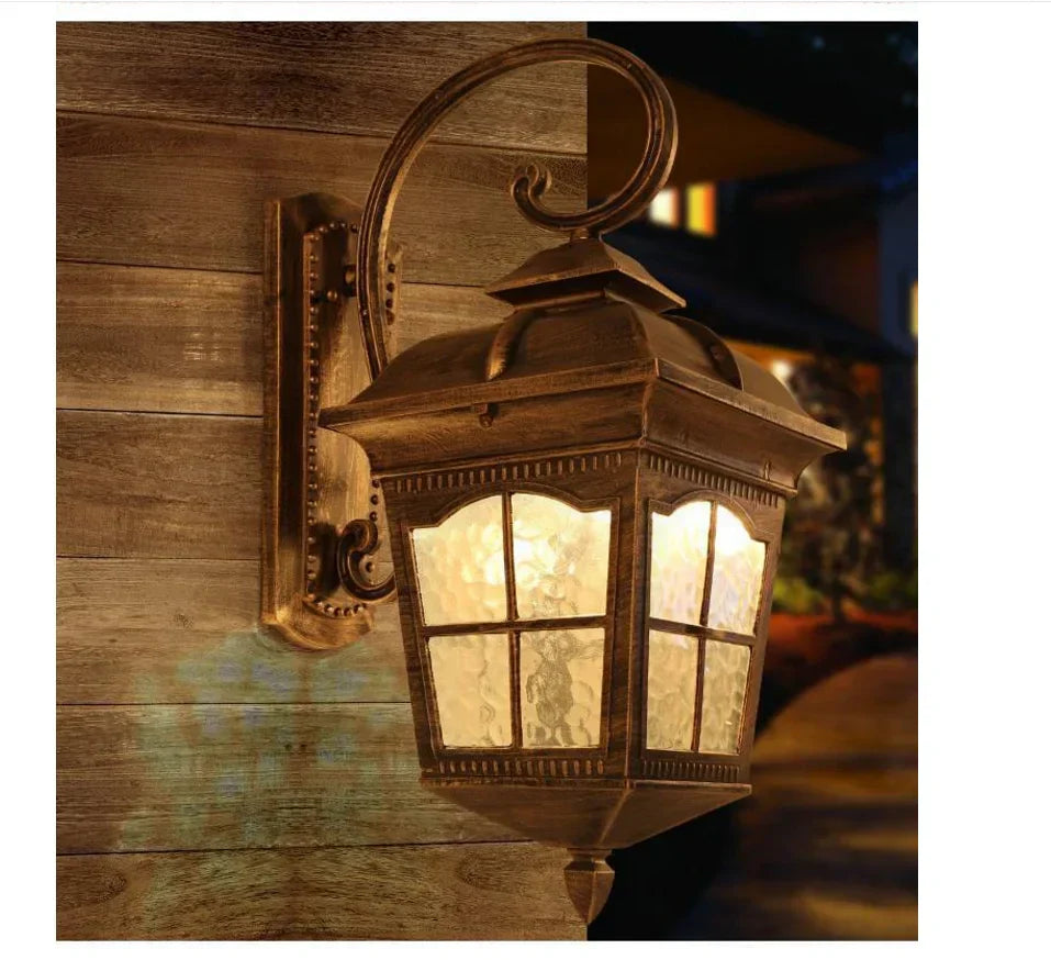 Brightique | Modern Outdoor Wall Light With Warm Glow