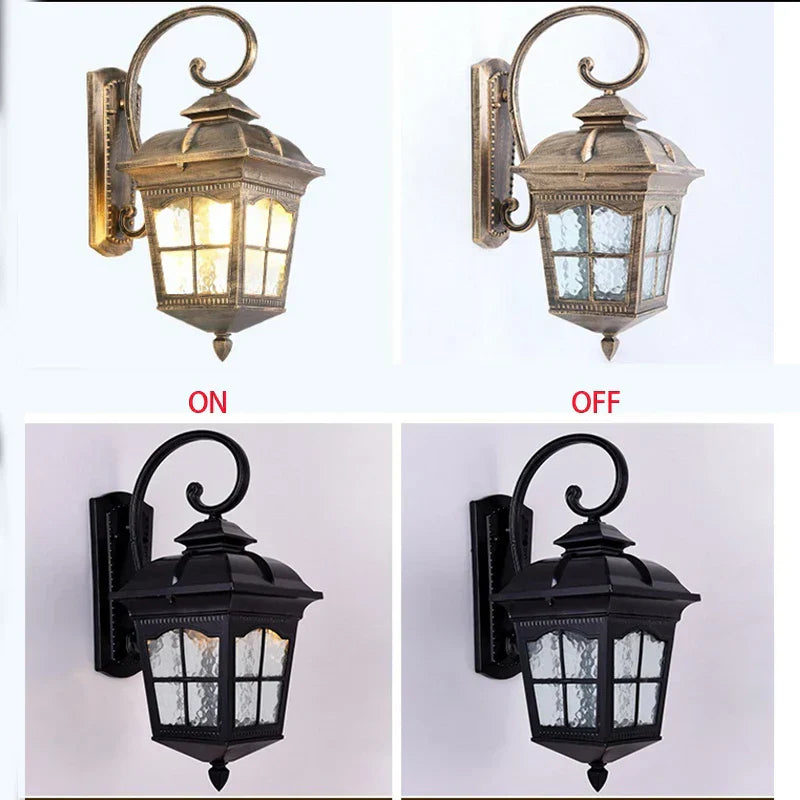 Brightique | Modern Outdoor Wall Light With Warm Glow