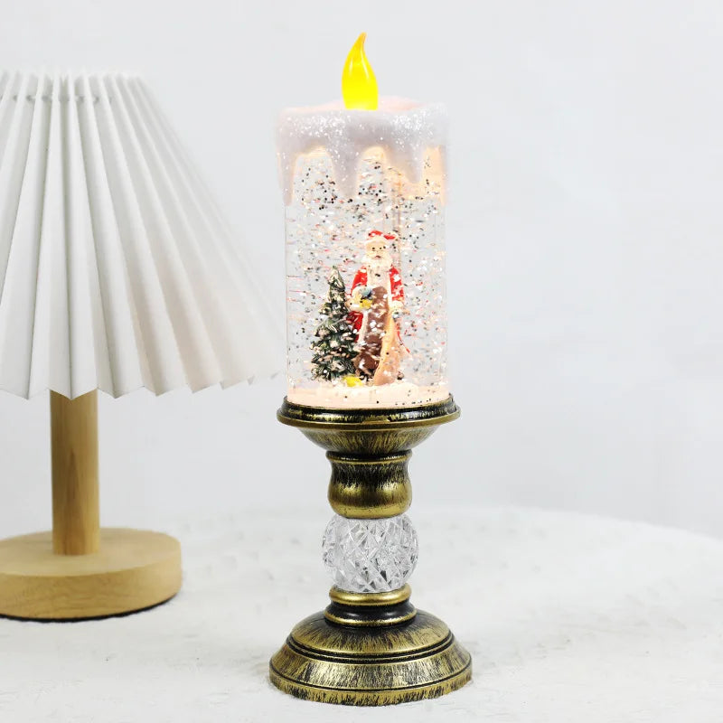 Brightula | Glittering LED Candle Lamp for Magical Holiday Ambiance