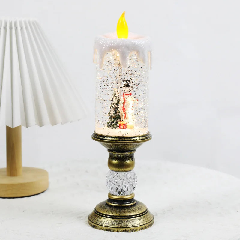Brightula | Glittering LED Candle Lamp for Magical Holiday Ambiance