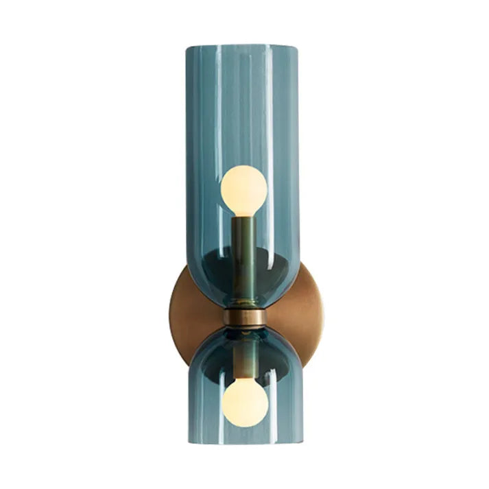 Brilloxa | Dual Glass LED Wall Lamp With Modern Elegance