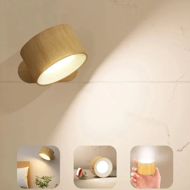 Briluna | Magnetic Wall Lamp with 360° Rotation