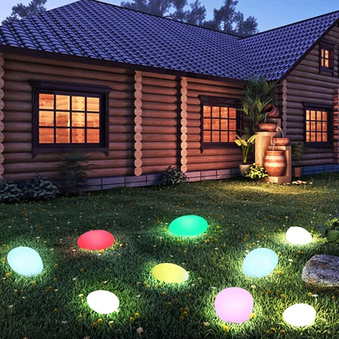 Solaria | Garden light in pebble look