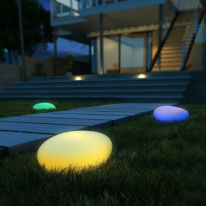 Solaria | Garden light in pebble look