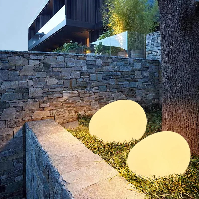 Solaria | Garden light in pebble look