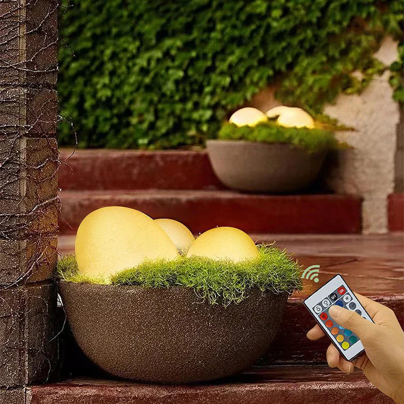 Solaria | Garden light in pebble look