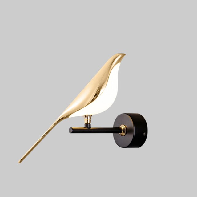 LumiBird | Scandinavian-Inspired LED Bird Wall Lamp