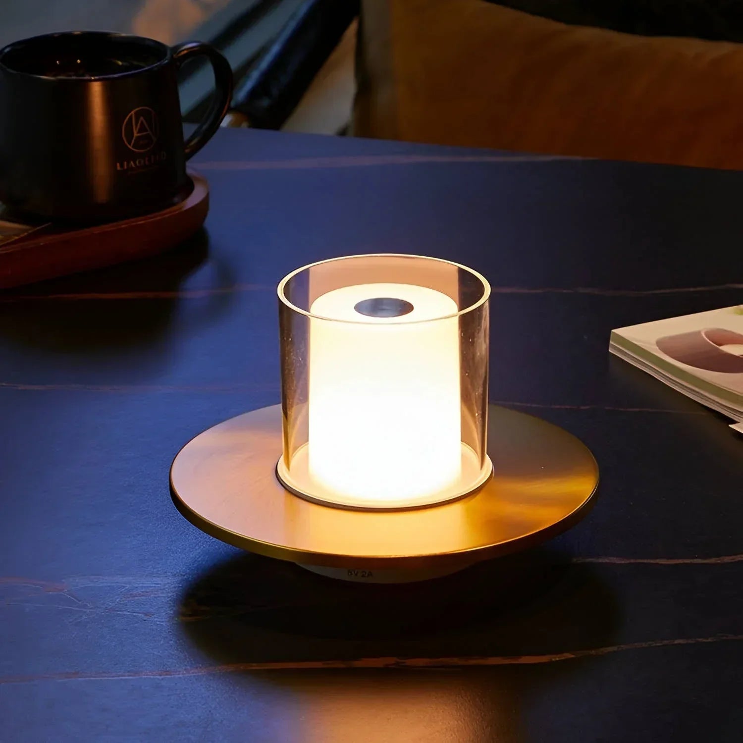 Brilluxe | Elegant Candle-Inspired Lamp With Gesture Control