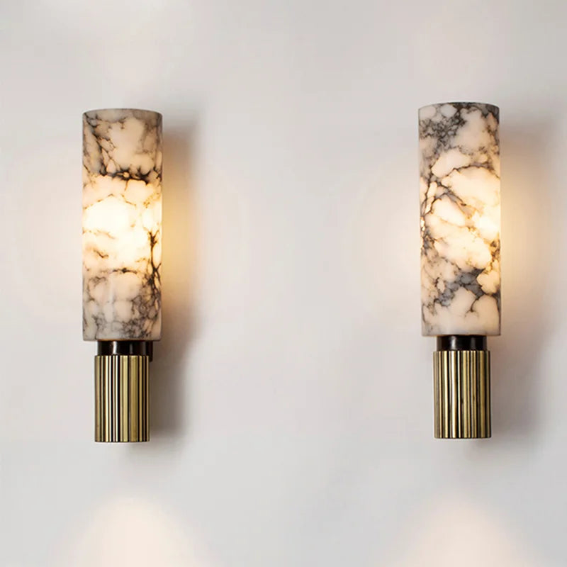 Faylux | Elegant Marble Wall Light
