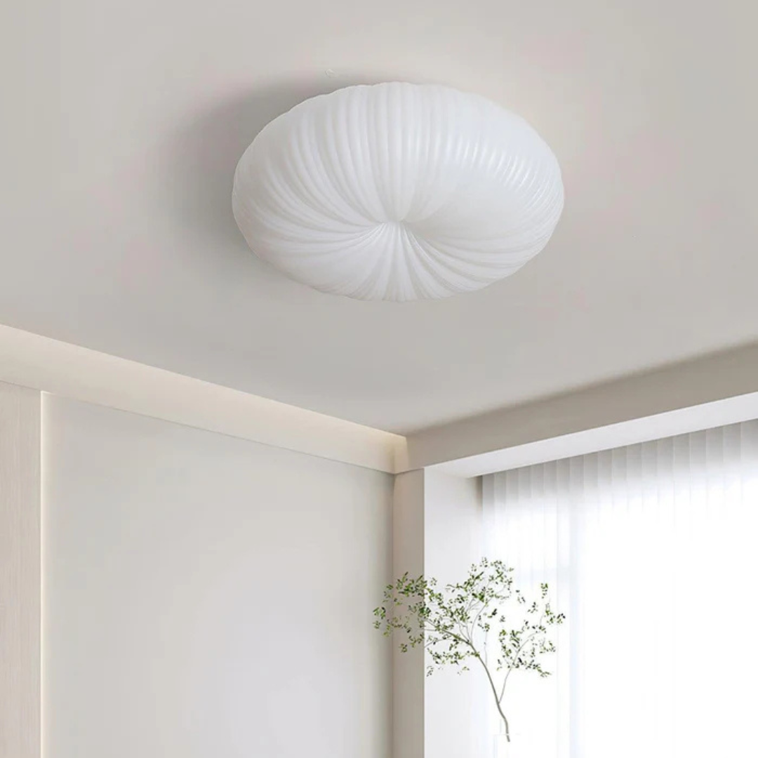 GlowHaus | Sculpted LED Ceiling Light for Modern Interiors