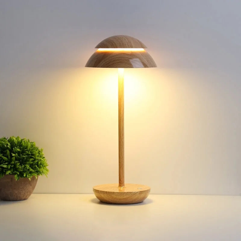 Glowairis | Rechargeable Aluminum LED Lamp with Touch Dimming