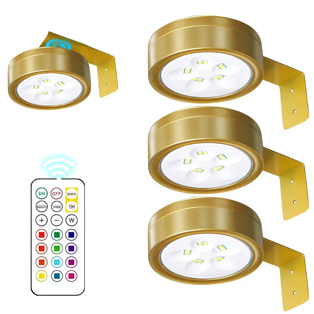 HaloFrame | Wireless LED Wall Light with Remote Control