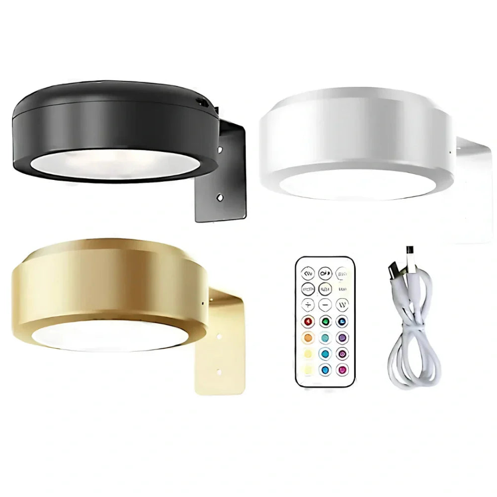 HaloFrame | Wireless LED Wall Light with Remote Control