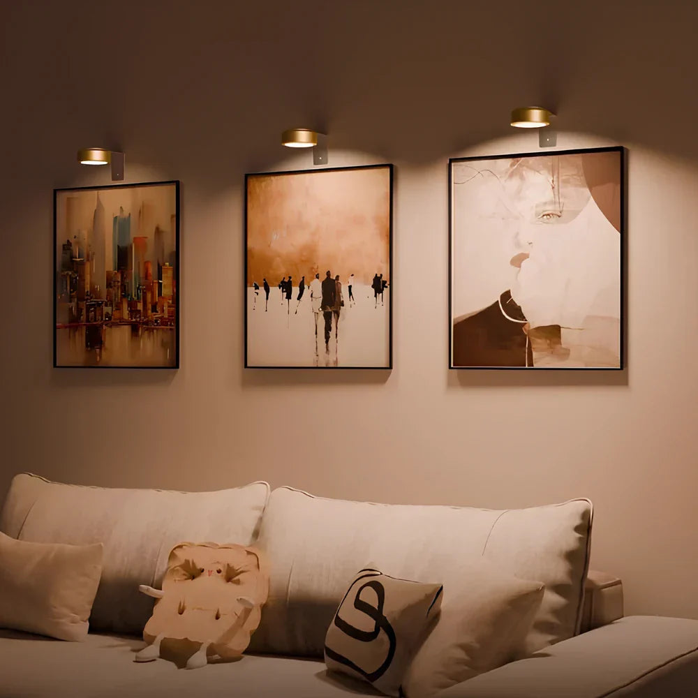 HaloFrame | Wireless LED Wall Light with Remote Control