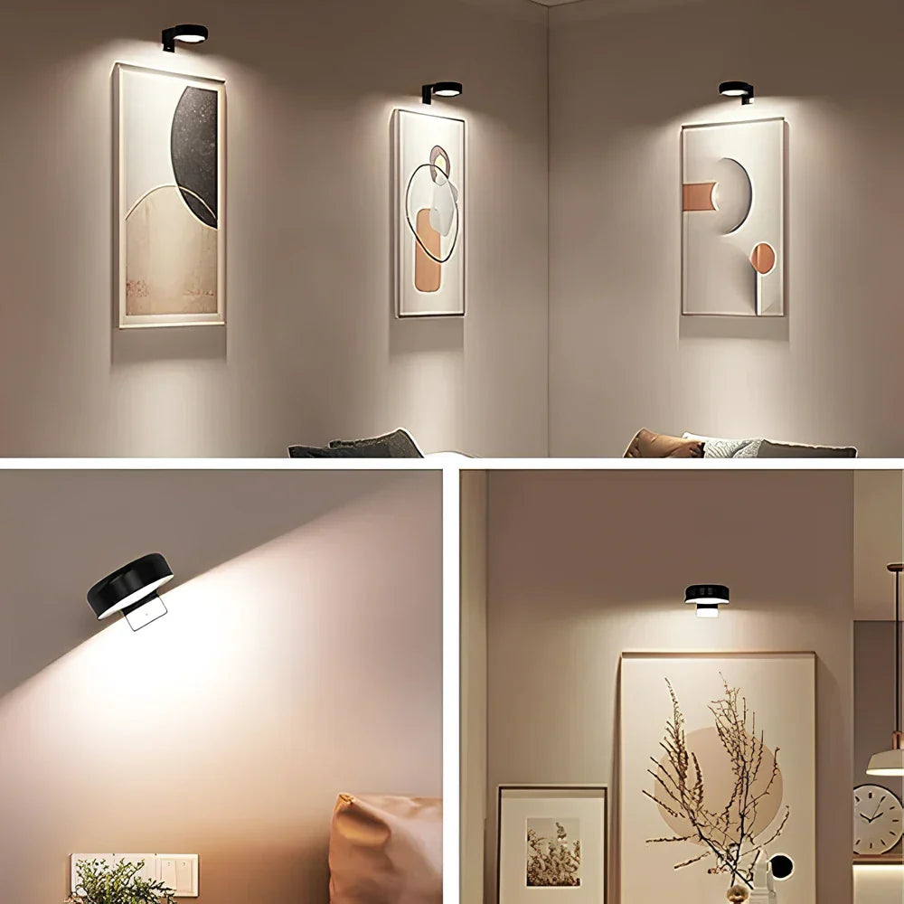 HaloFrame | Wireless LED Wall Light with Remote Control