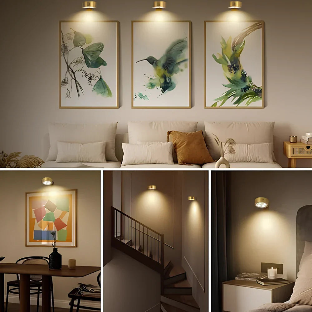 HaloFrame | Wireless LED Wall Light with Remote Control