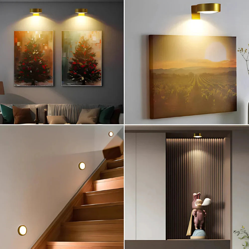 HaloFrame | Wireless LED Wall Light with Remote Control