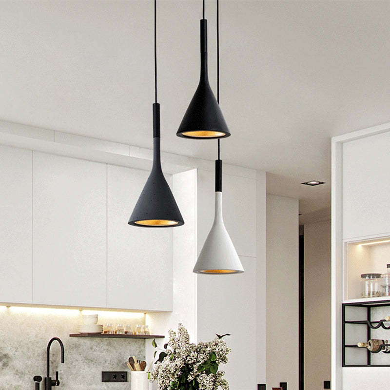 Halora | Modern Triangle Hanging Lamp Set With Soft Glow