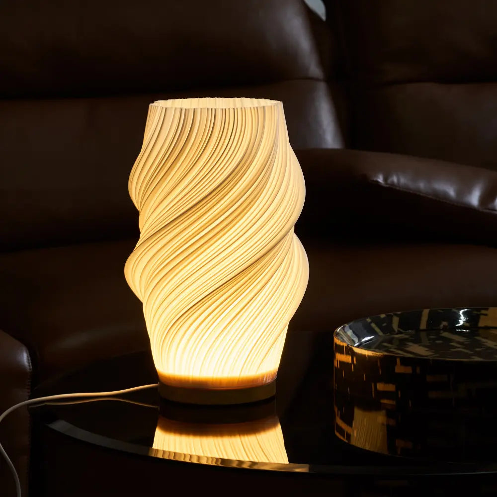 Helionyx | Sculpted LED Lamp with USB and Dimmable Glow
