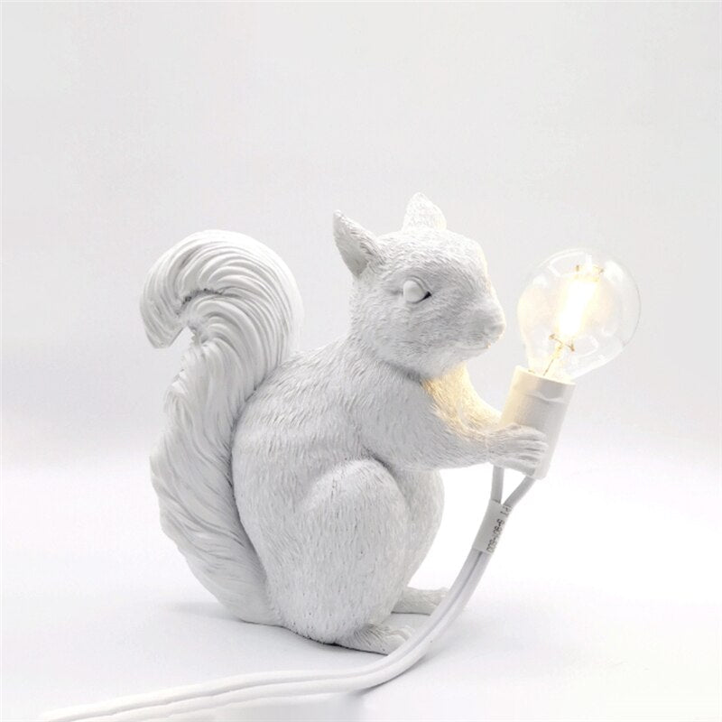 Luminique | Nordic Cute Squirrel LED Table Lamp