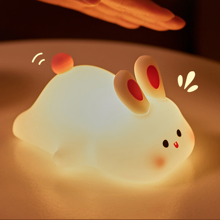 Lumira | Soft-Glow Bunny Night Light with Tap Control