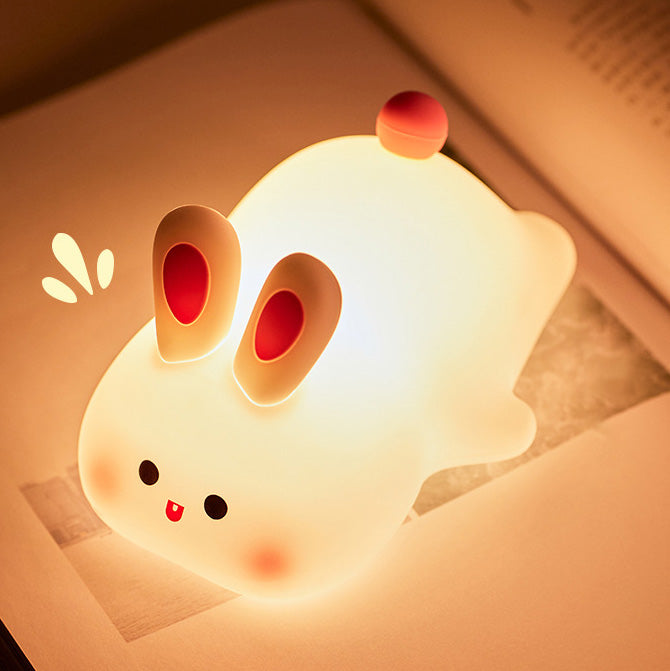 Lumira | Soft-Glow Bunny Night Light with Tap Control