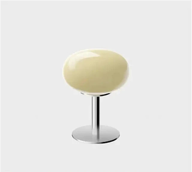 Lunary | Rechargeable Cream Glass Table Light