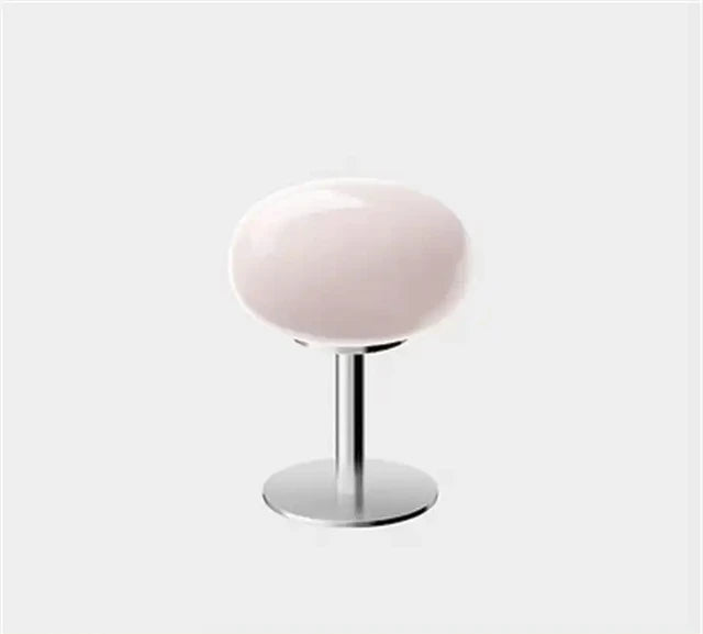 Lunary | Rechargeable Cream Glass Table Light
