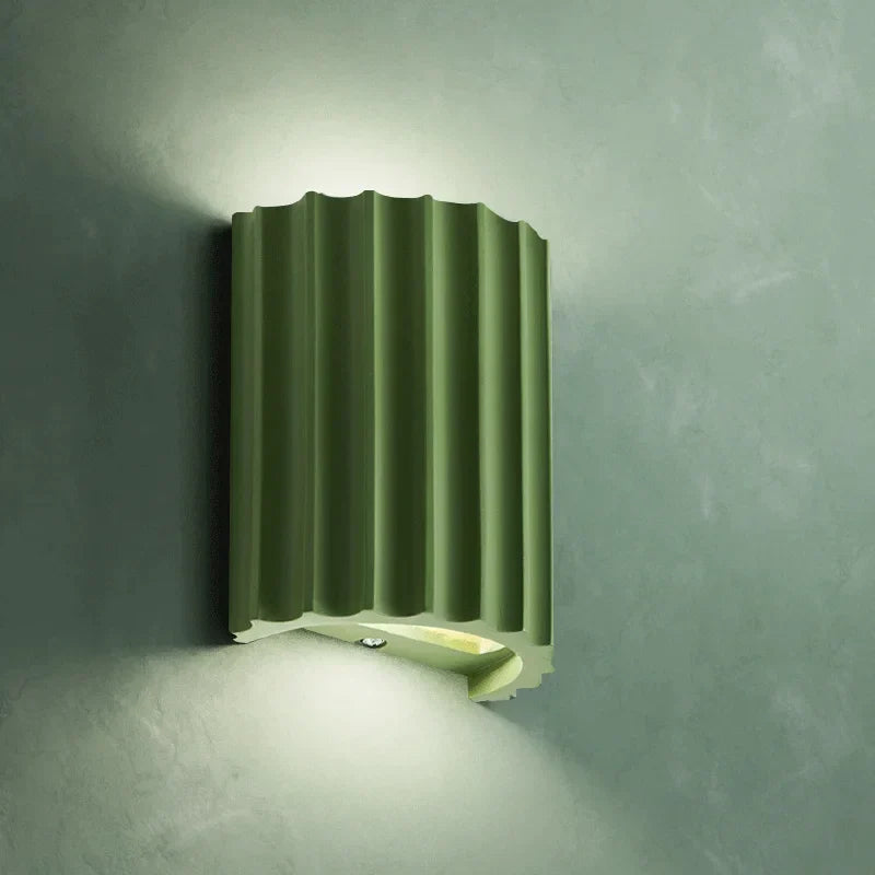 Lunetta | Modern Resin Wall Lamp With Artistic LED Glow