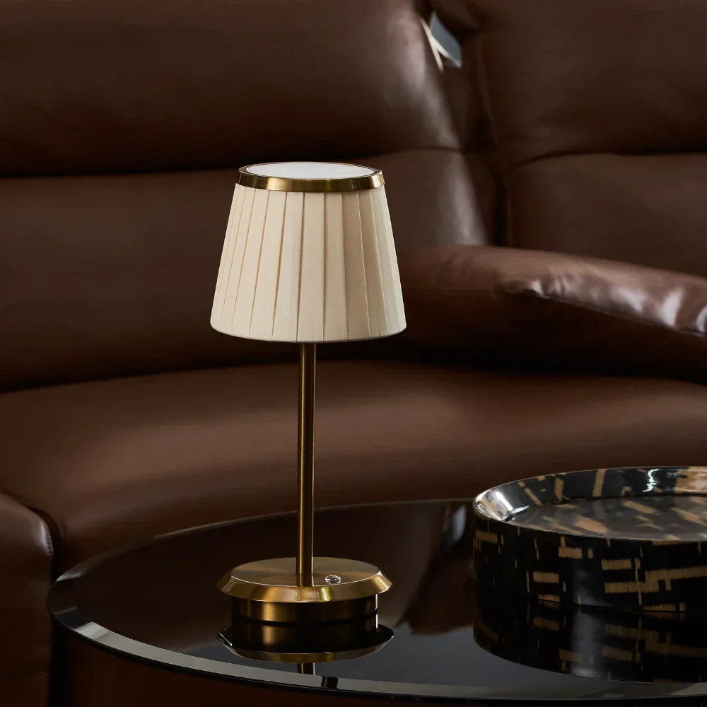 Lunovia | Elegant Touch-Control Table Lamp with Rechargeable Battery