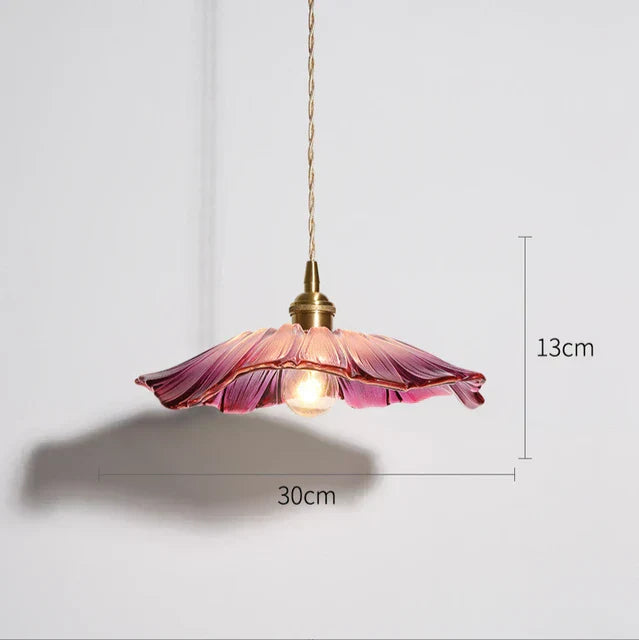 Luxnova | Modern Hanging Lamp With Floral Design
