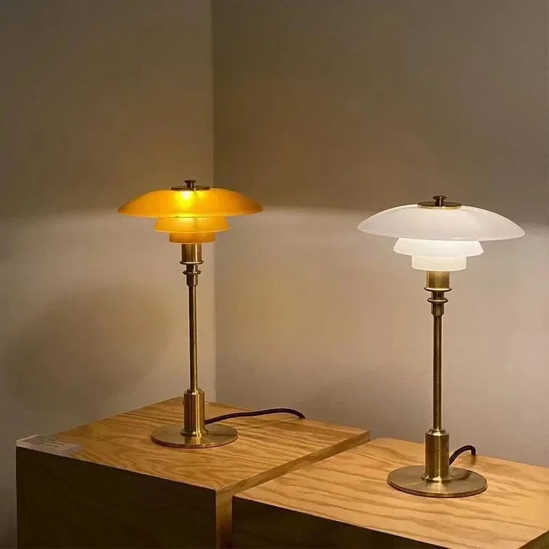 Aurora | Nordic-Inspired Glass Table Lamp