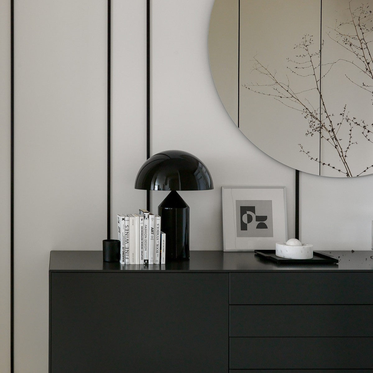 Orinlux | Modern Mushroom-Inspired LED Table Lamp
