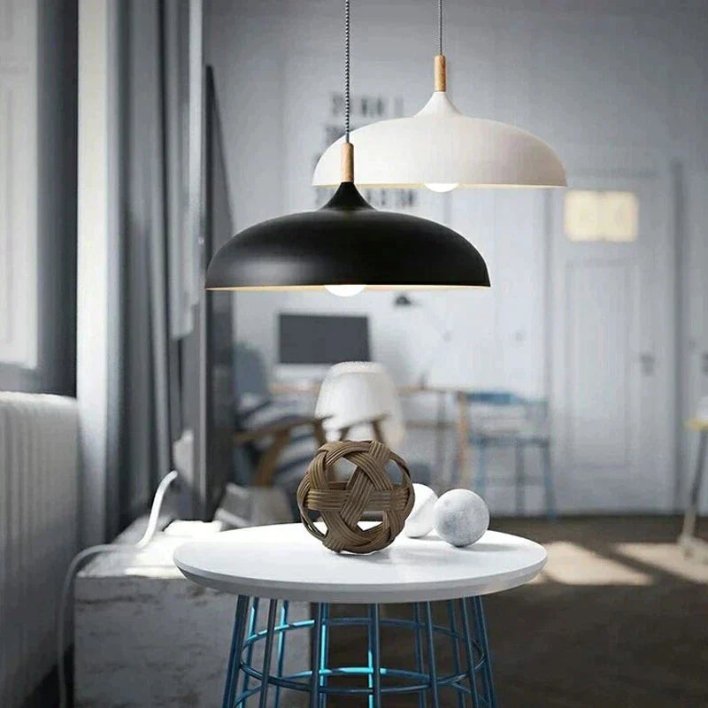 Radiessa | Elegant Round Oak Ceiling Light