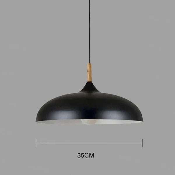Radiessa | Elegant Round Oak Ceiling Light