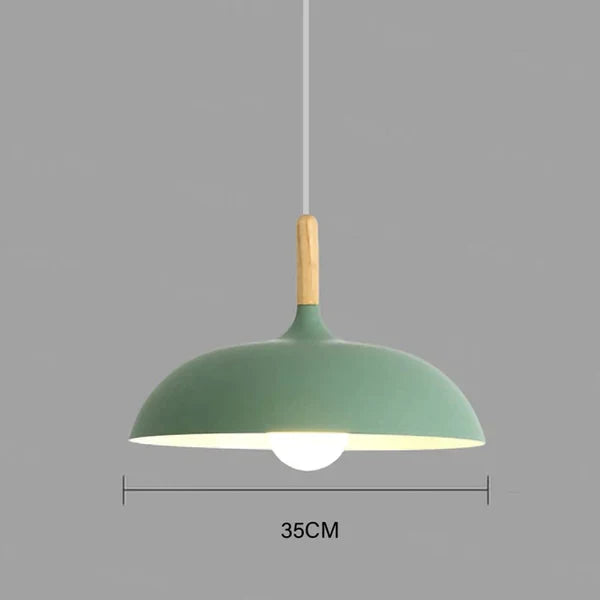 Radiessa | Elegant Round Oak Ceiling Light