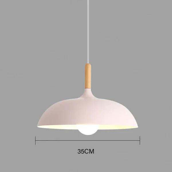 Radiessa | Elegant Round Oak Ceiling Light