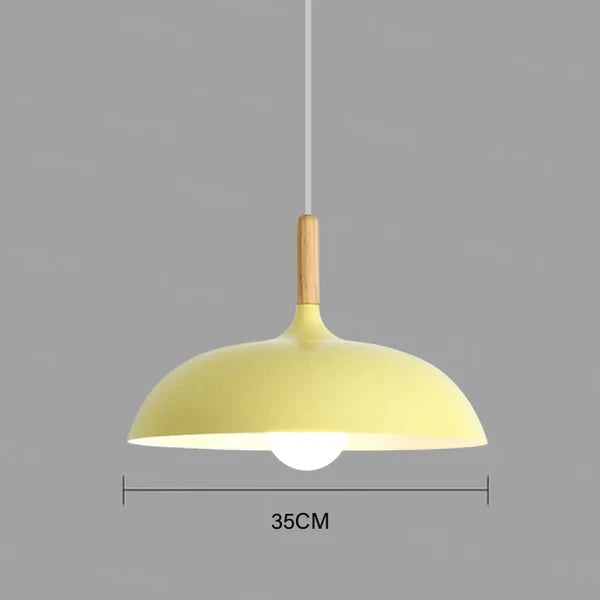 Radiessa | Elegant Round Oak Ceiling Light